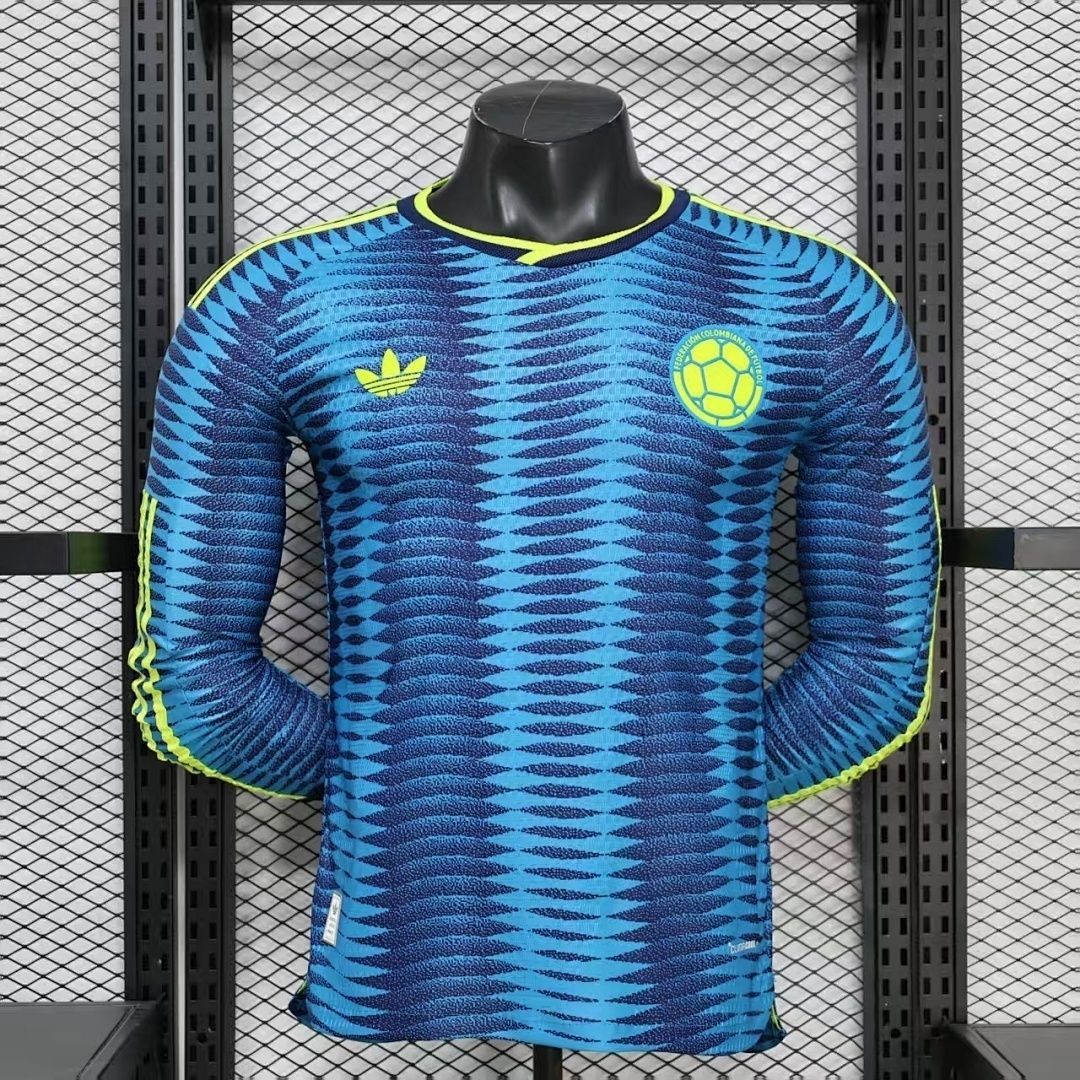 Columbia Away Long Sleeve Player Jersey