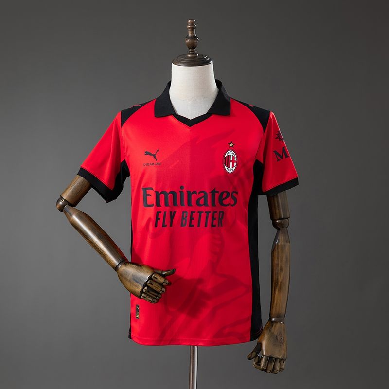 AC Milan Red Slam Jam Special Fan Jersey