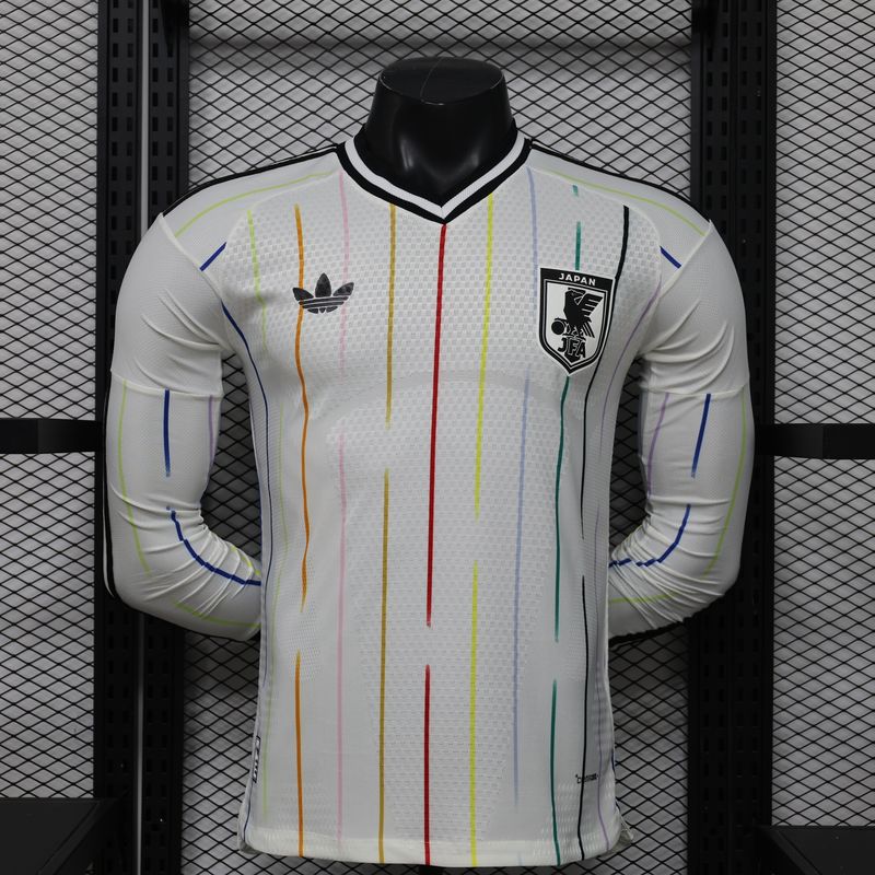 Japan Away Long Sleeve Player Jersey