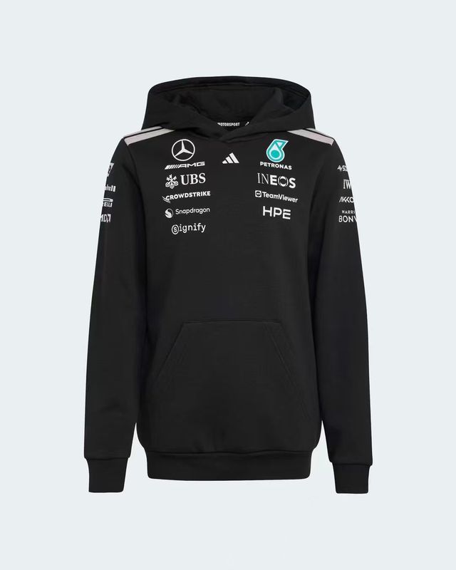 Mercedes Black Hooded Jacket 