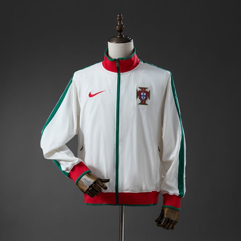 Portugal White, Red and Green Windbreaker Portugal White, Red and Green Windbreaker