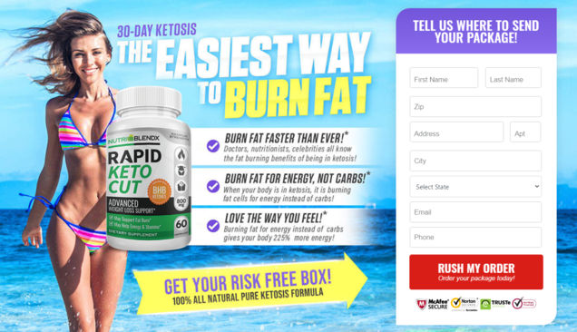 Nutri BlendX Rapid Keto Cut