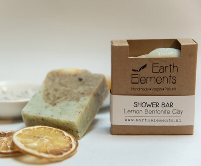 Soap Bar Earth Elements - Lemon Bentonite Clay