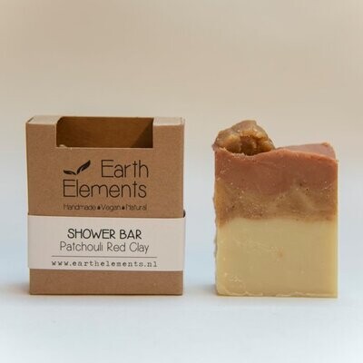 Soap Bar Earth Elements - Patchouli Red Clay