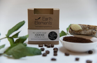 Scrub Bar Earth Elements - Coffee & Mint