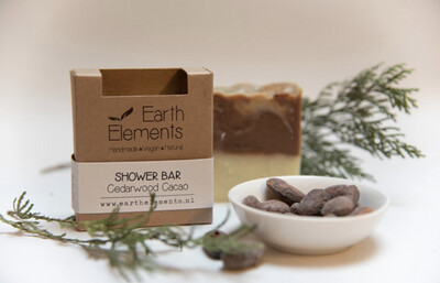 Soap Bar Earth Elements - Cedarwood Cacao