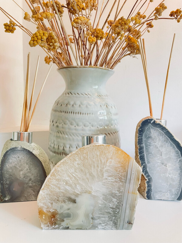 Agaat - Reed Diffuser met rieten stokjes Agaat - Reed Diffuser met rieten stokjes