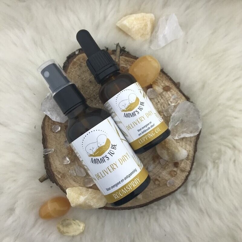 Cupping Oil - Mama's to be 'Delivery Day' Cupping Oil - Mama's to be 'Delivery Day'