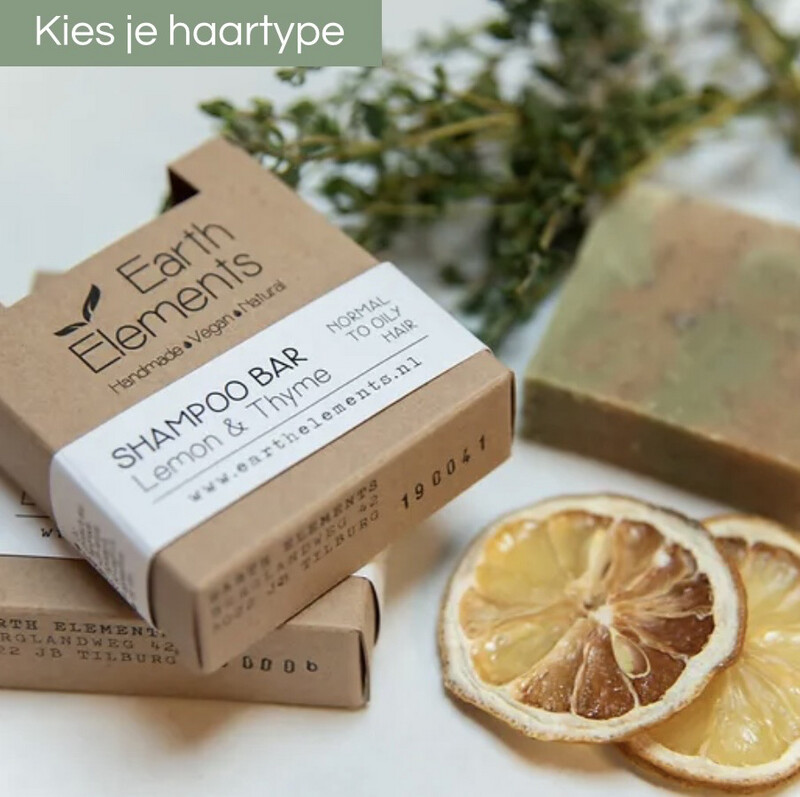 Shampoo Bar Earth Elements - Lemon & Thyme