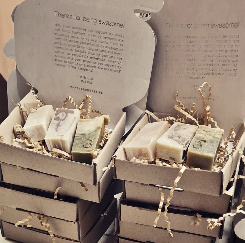 Soap & Scrub Bars - Sample Box Earth Elements Soap & Scrub Bars - Sample Box Earth Elements