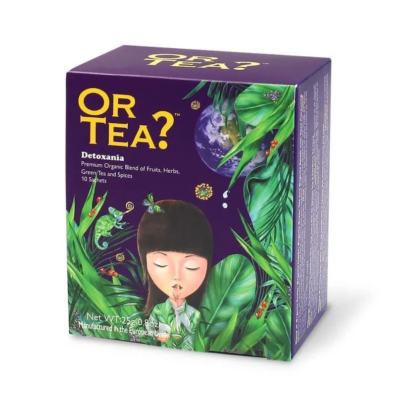 Or Tea?â„¢ Bio Thee - Detoxania 10 zakjes Or Tea?â„¢ Bio Thee - Detoxania 10 zakjes