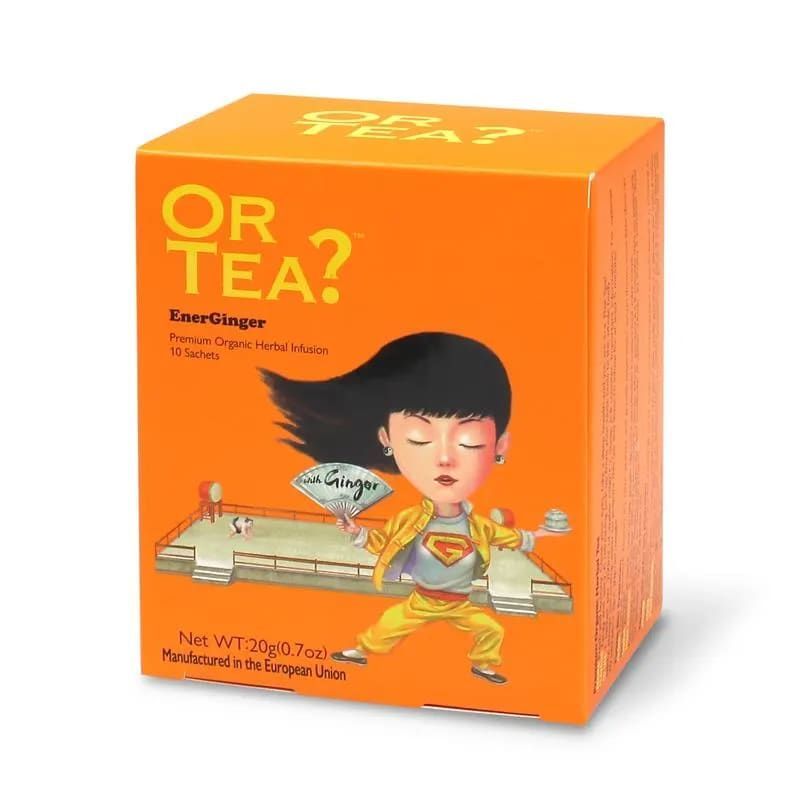 Or Tea?â„¢ Bio Thee - EnerGinger 10 zakjes Or Tea?â„¢ Bio Thee - EnerGinger 10 zakjes