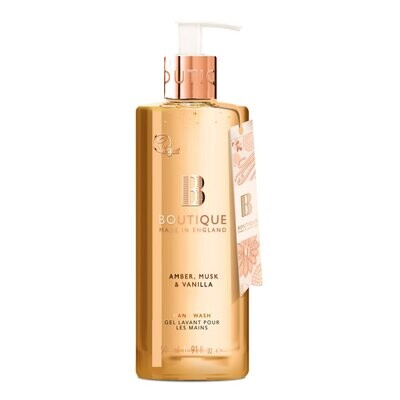 Boutique Amber, Musk & Vanille Hand Wash 500ml