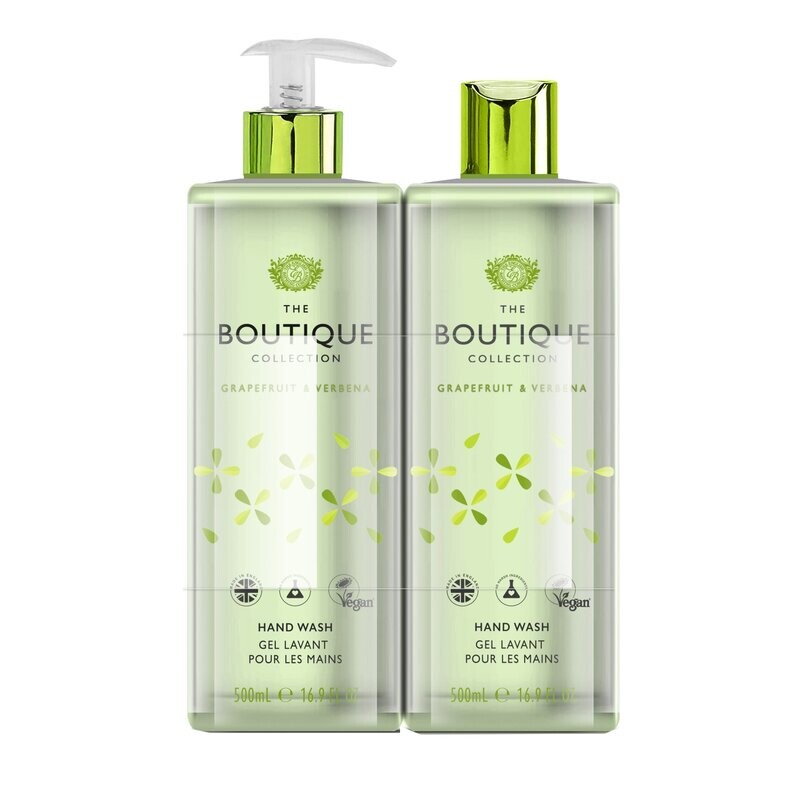Hand Wash Refill Pack Grapefruit & Verbena 2x500ml Hand Wash Refill Pack Grapefruit & Verbena 2x500ml