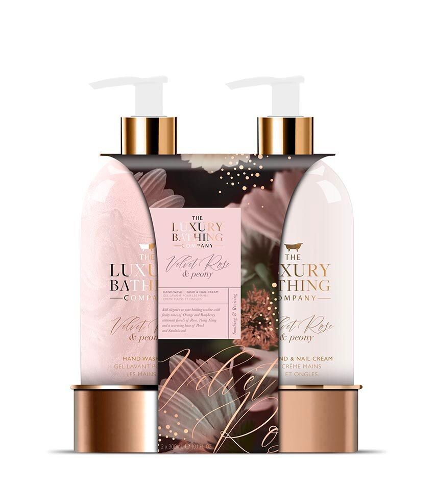 Geschenkset Velvet Rose & Peony Delightful Duo