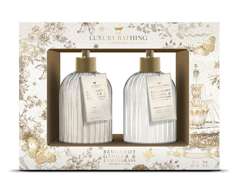 Geschenkset Bergamot, Ginger & Lemongras Heavenly Hands Set