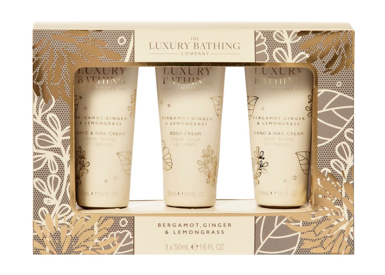 Geschenkset Bergamot, Ginger & Lemongras Hand & Body Care Set