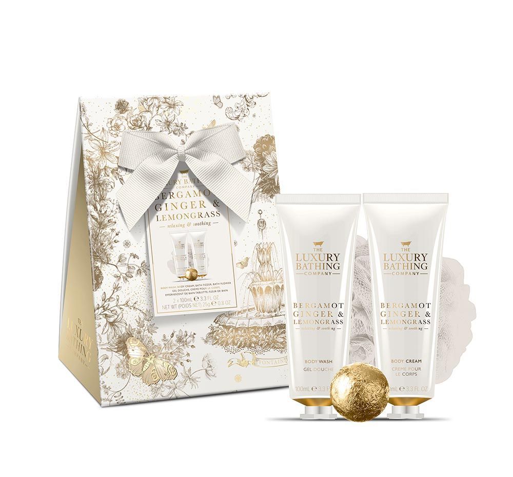 Geschenkset Bergamot, Ginger & Lemongras Essentials Set
