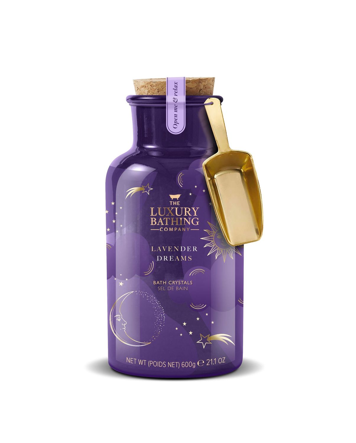 Grace Cole Lavender Badesalz 600g