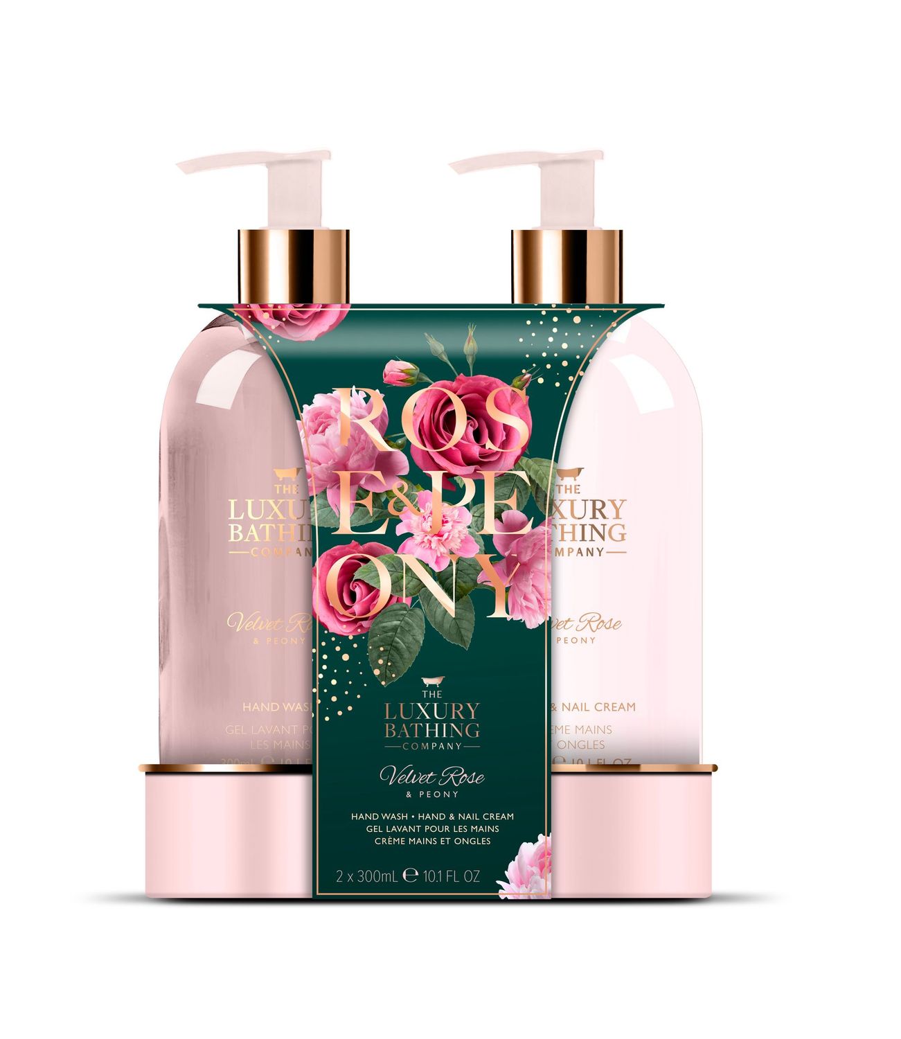 Geschenkset Velvet Rose & Peony Delightful Duo