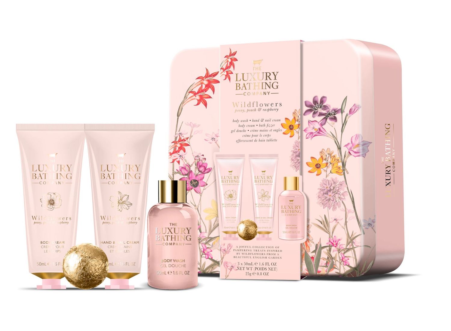 Geschenkset Wild Flower Relax & Unwind