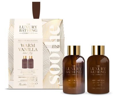 Warm Vanilla & Fig Mini Body Duo