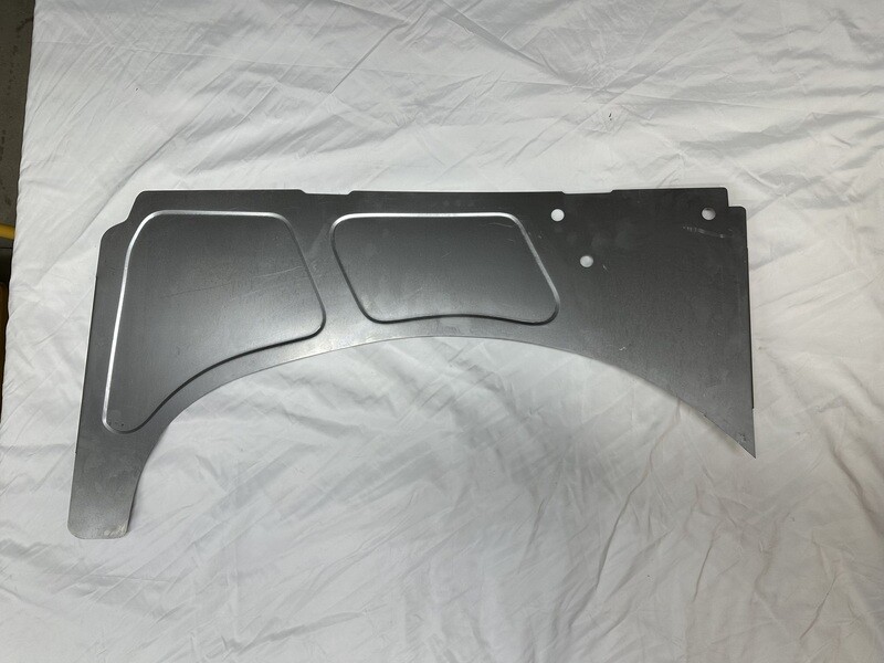 1973-80 Inner Fender Filler Panels (for STOCK inner fenders) **3 PASSENGER SIDE OPTIONS, PASSENGER SIDE FILLER CHOICES: PASSENGER FILLER / NO BATTERY CUT OUT / NO AC CUTOUT