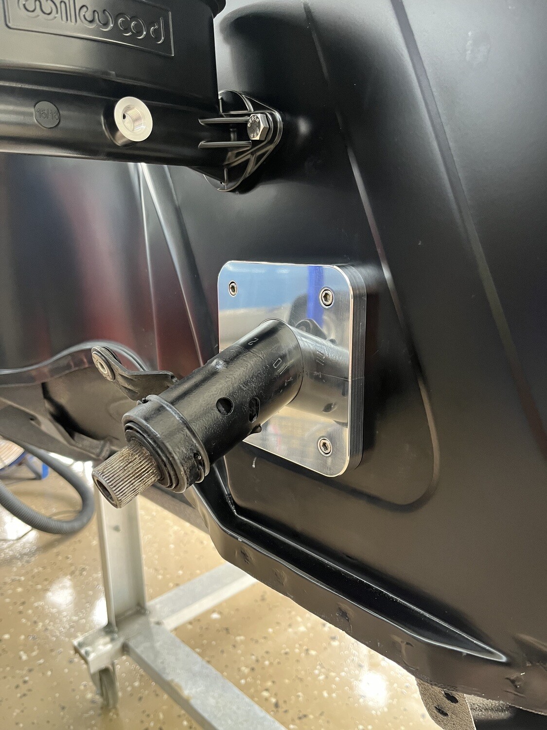 Billet steering column brace (will work with stock steering) Billet steering column brace (will work with stock steering)