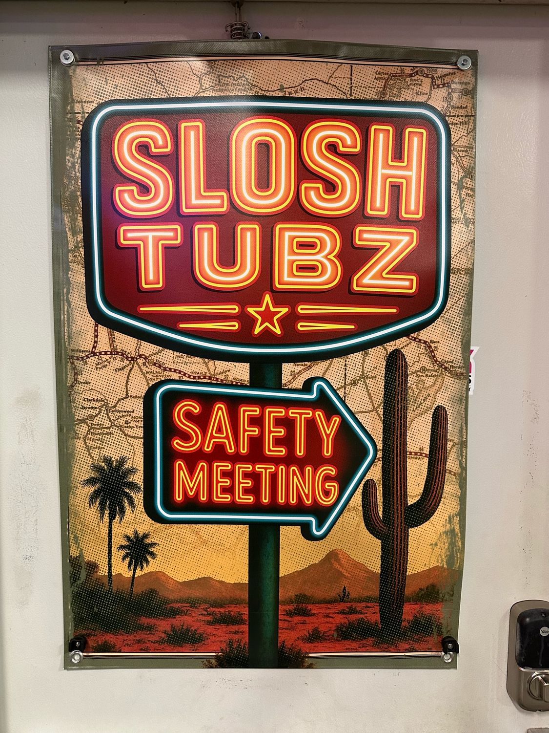 SAFETY  MEETING BANNER