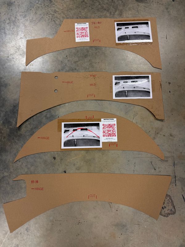 SLOSH TUBZ TRIM PATTERNS