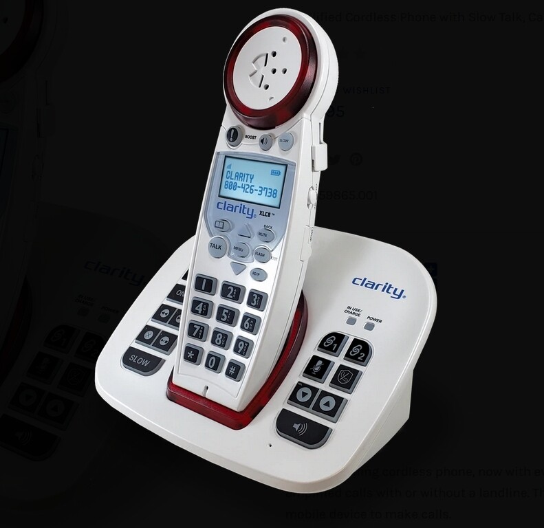 Clarity XLC8 Cordless Amplified Phone