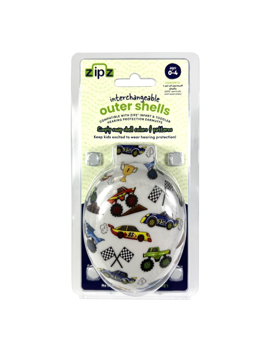 ZIPZ replacement shells Cars Print