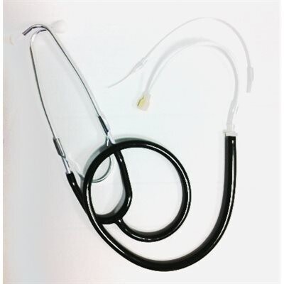 Heavy Duty Hearing Aid Stethoscope (black)