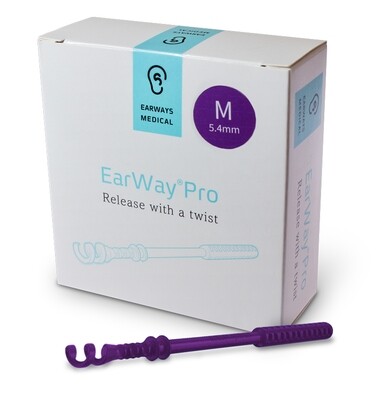 EarWay Pro Earwax Removal Tool - Medium, 5.4mm, Purple Color (25 / box)