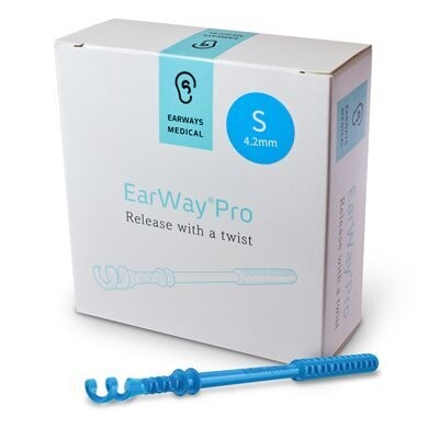 EarWay Pro Earwax Removal Tool - Small, 4.2mm, Blue Color (25 pack)