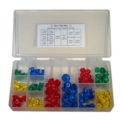 Grason IA Series Eartip Kit in Plastic Box - 120 / kit