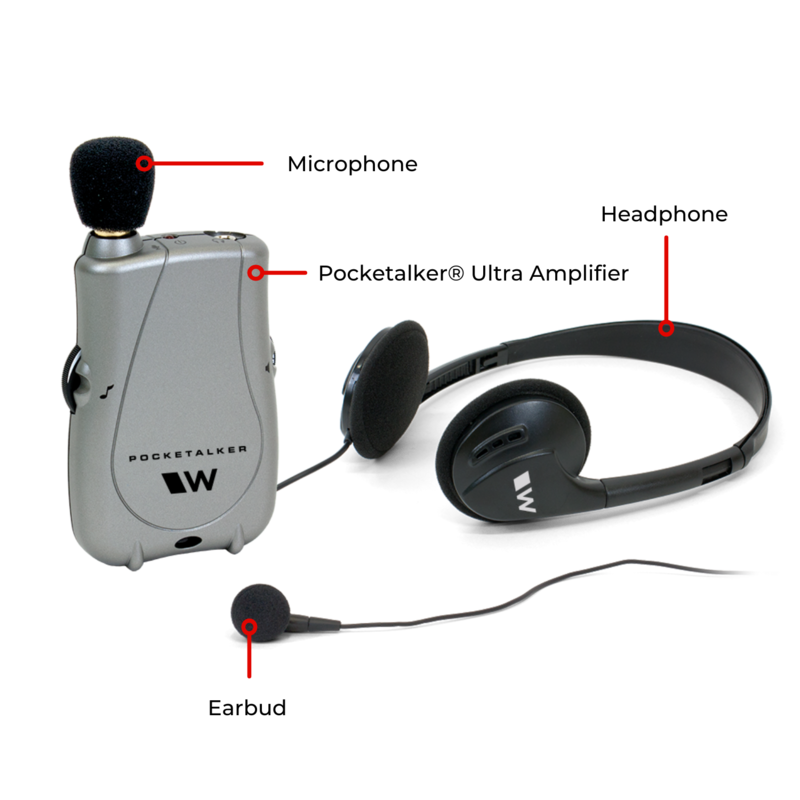 Pocketalker Ultra Sound Amplifier Kit PKT D1 EH
