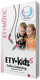 ETY•Kids® Earphones Pink Colour