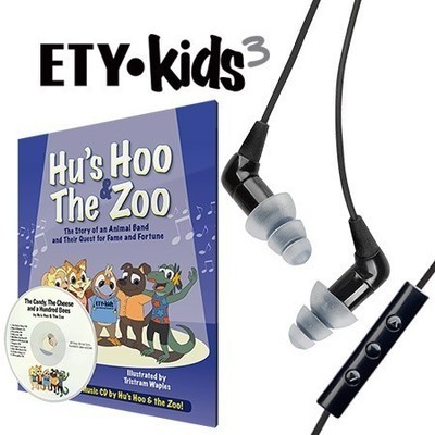 ETY•Kids® Earphones + Headset