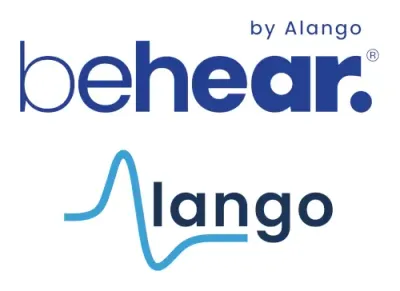 Wear &amp; Hear logos for BeHear and Alango