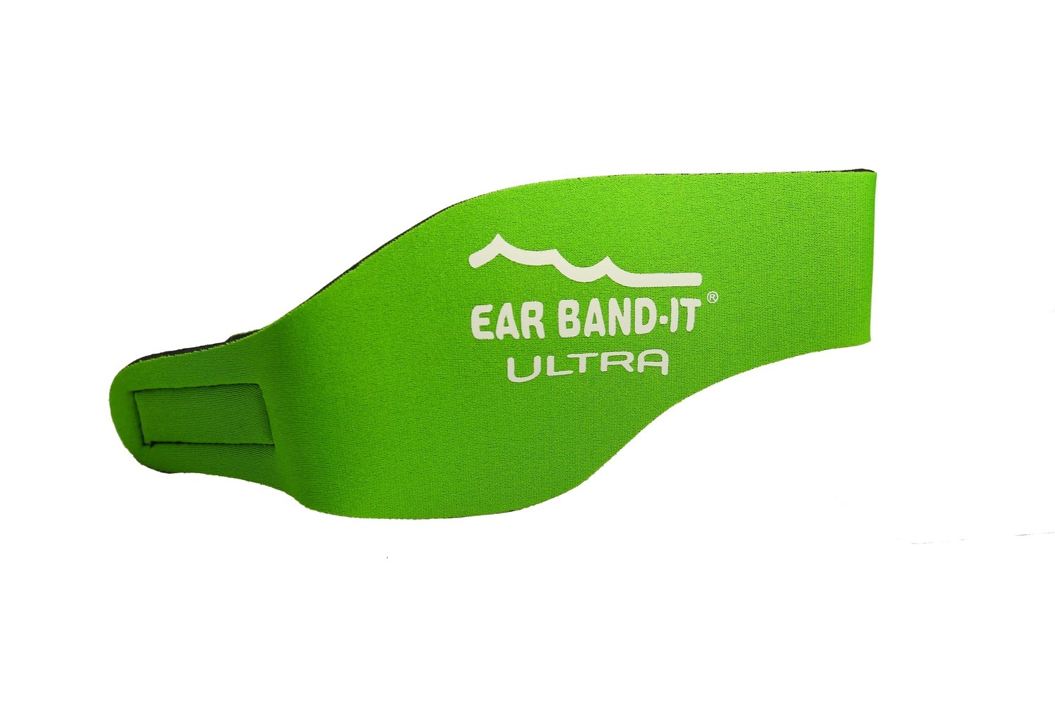 Green Small size Ear Band-It Ultra with pair of Floating Putty Buddies Ear Plugs