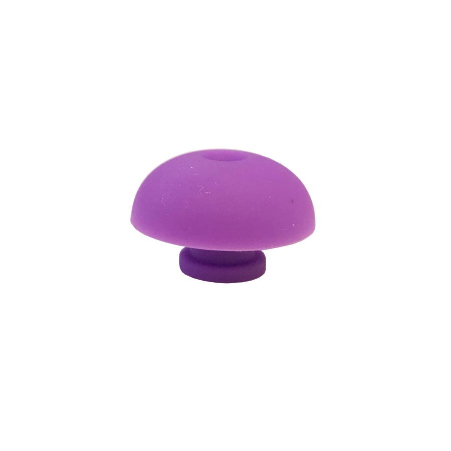 Mushroom shaped Eartips - 18mm, Purple (100 / pk)