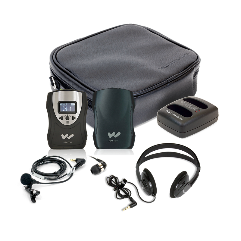Williams Sound Personal FM Listening Kit with charger pod
