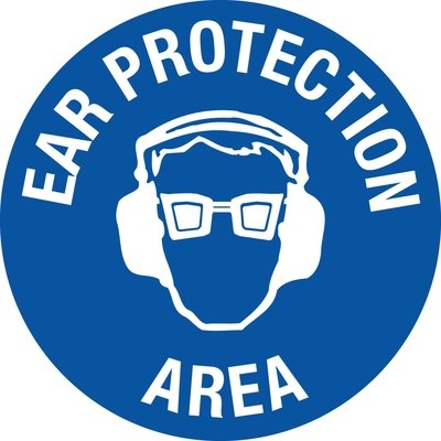 Ear protection graphic