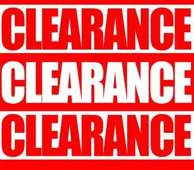 Clearance graphic