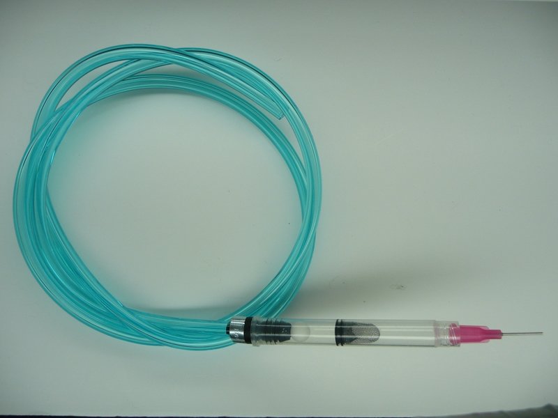 Straight tubing w/filter assembly