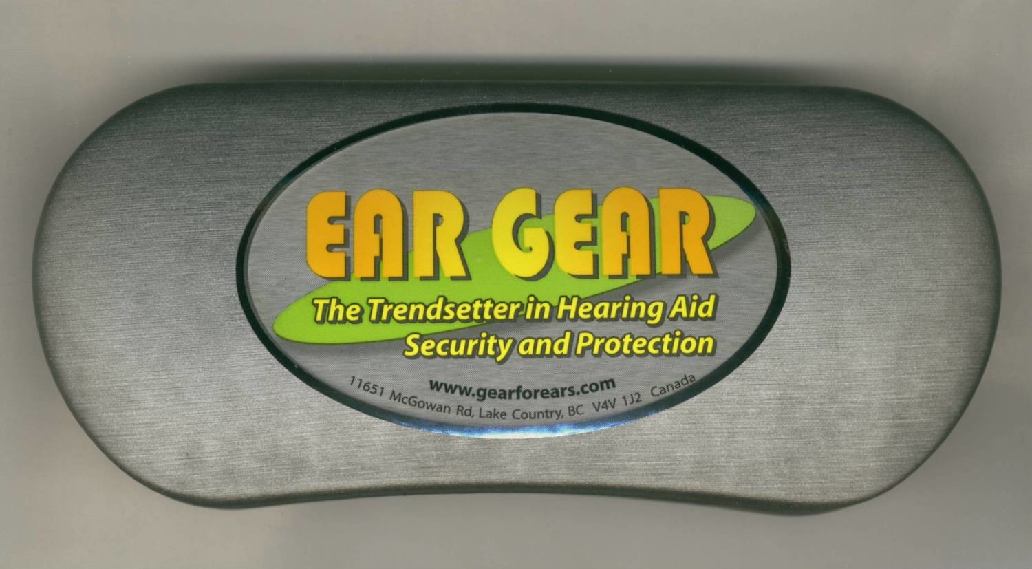Ear Gear Storage Case - Silver