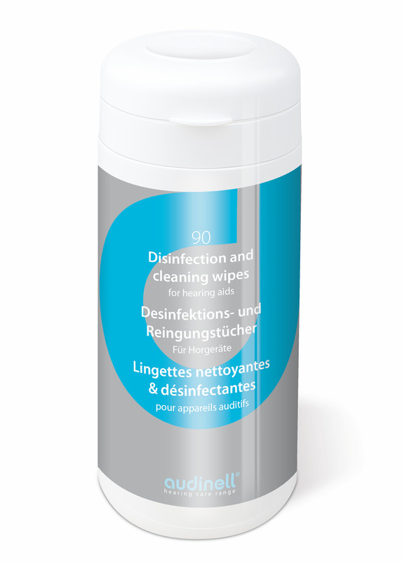 Hearing Aid Cleaning Wipes - 160 count container