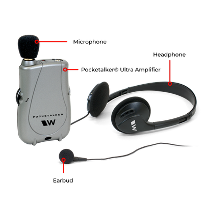 Pocketalker Ultra Sound Amplifier Kit PKT D1 EH