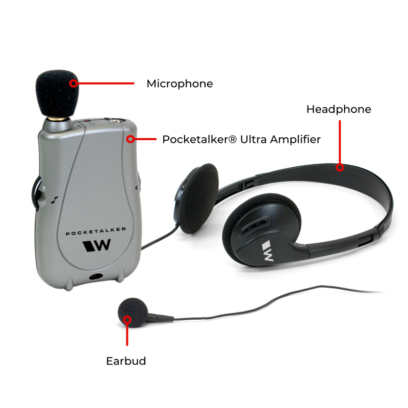 Pocketalker Ultra Sound Amplifier Kit PKT D1 EH
